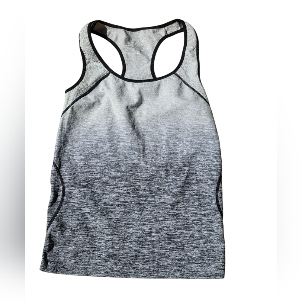 Nophat Gray Racerback Tank Top Size L